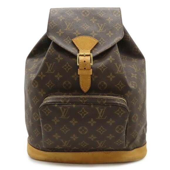 LOUIS VUITTON Brown Monogram Backpack